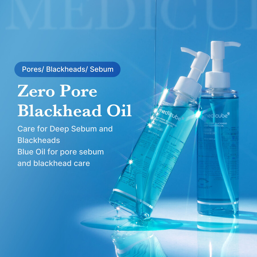 medicube zero pore blackhead deep cleansing oil