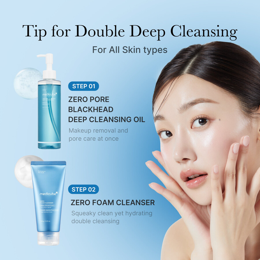 medicube zero pore blackhead deep cleansing oil