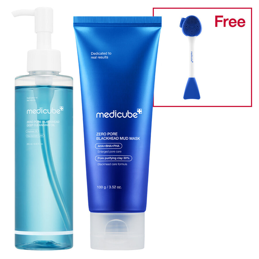 medicube zero pore blackhead mud mask