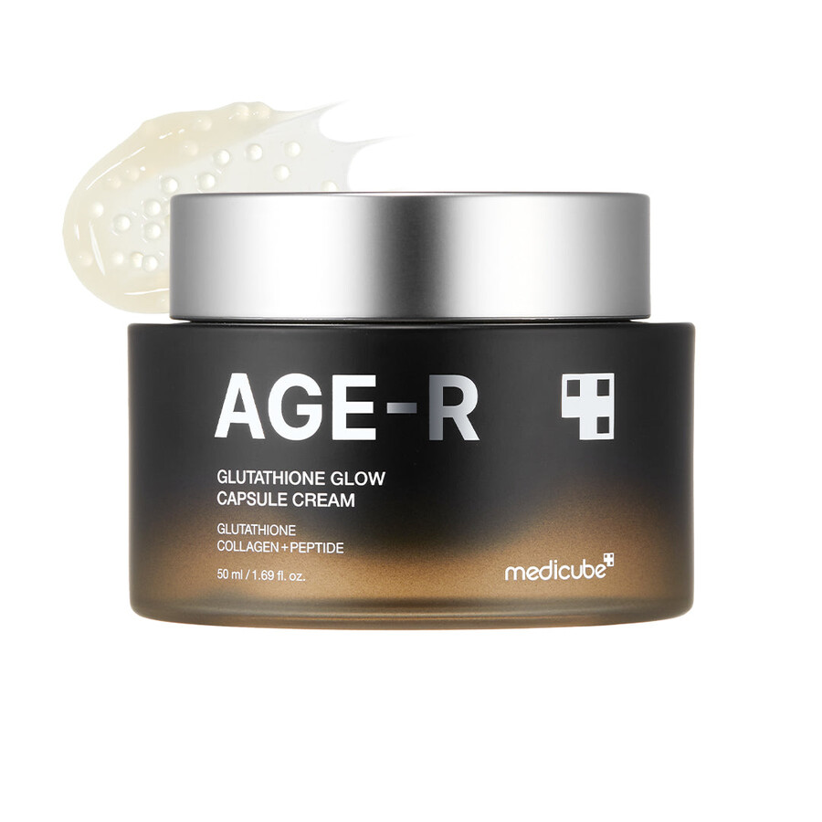 medicube age-r glutathione glow capsule cream