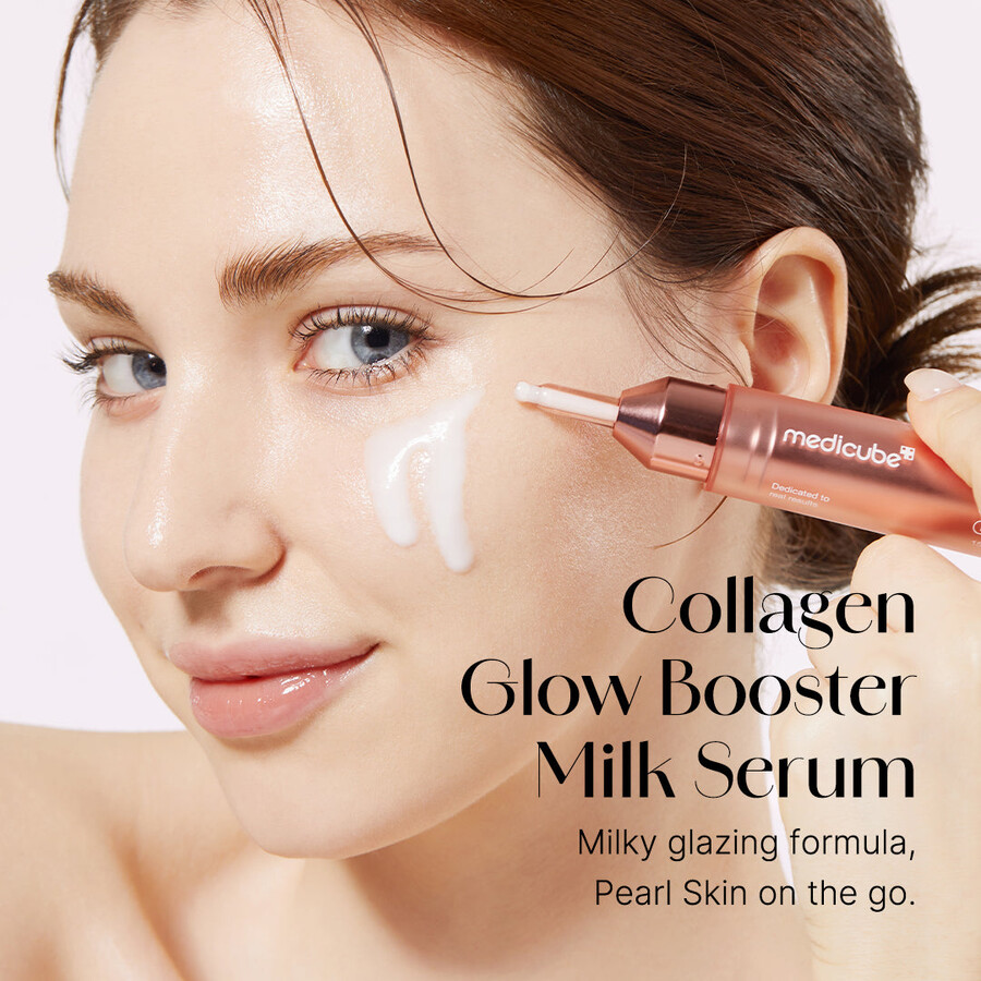 medicube collagen mleczne serum wzmacniające blask