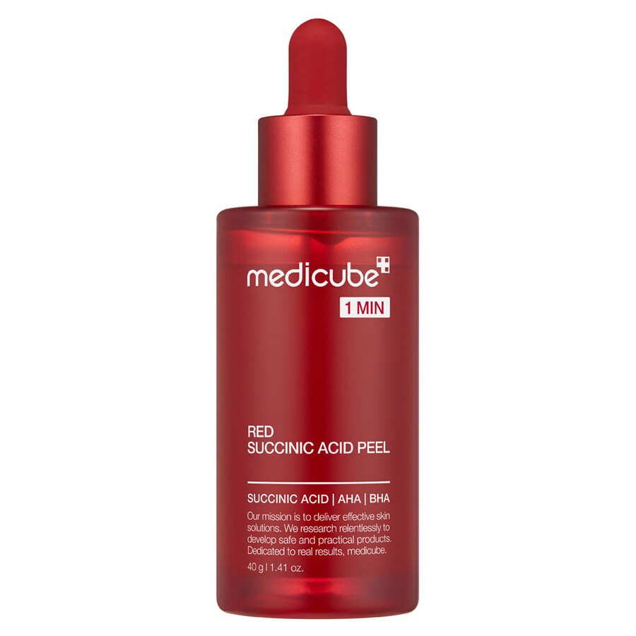 medicube 21 red succinic acid cleansing booster serum