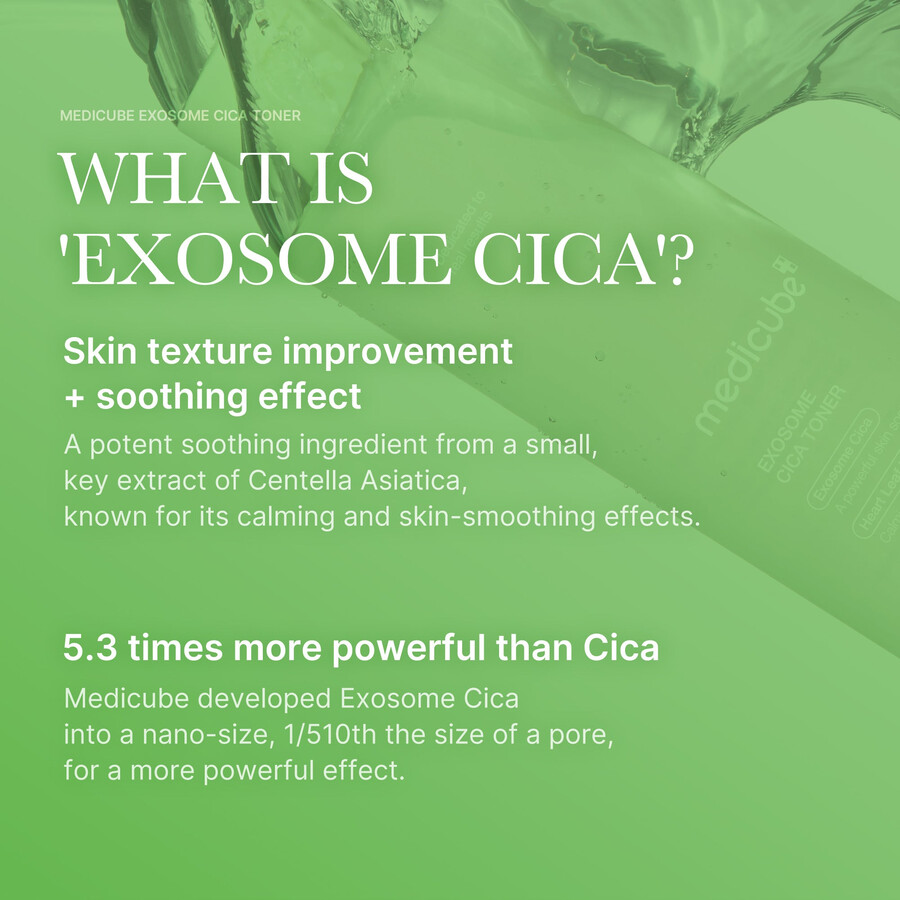 medicube exosome cica calming toner