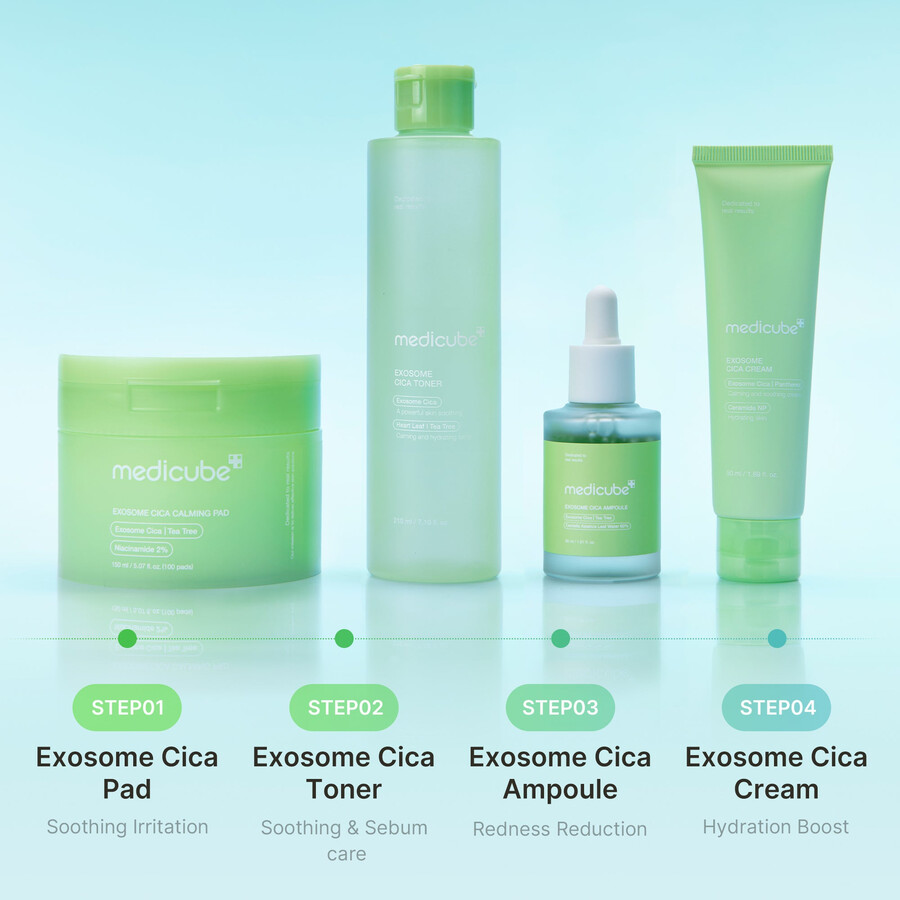 medicube exosome cica calming toner